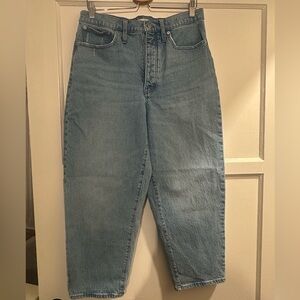 Madewell Women's Light Blue Jeans